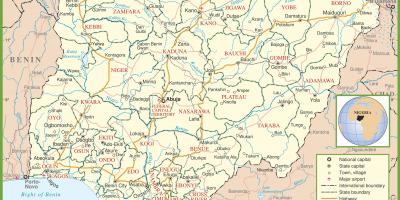 Täielik kaart, nigeeria