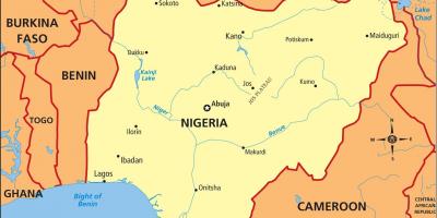 Nigeeria kaart